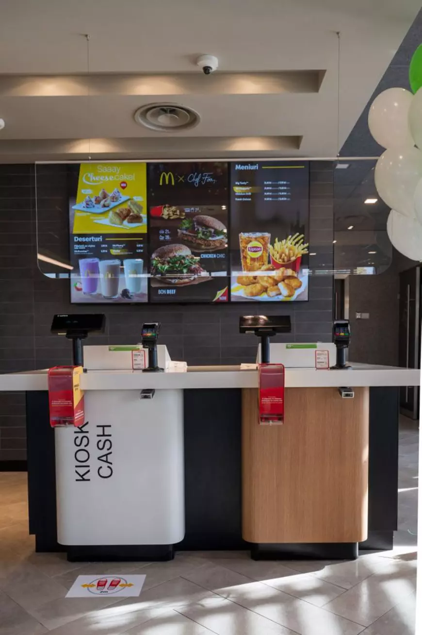 McDonald’s investește 9,5 milioane de lei în restaurantul cu numărul 90 din România. Ce beneficii au clienții?