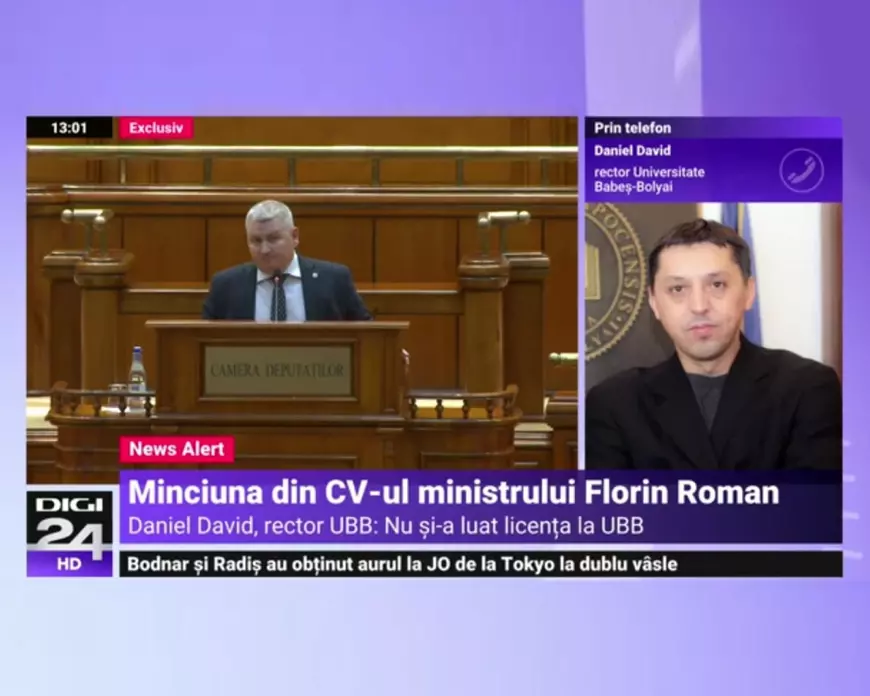 Digi 24, acest Florin Roman al presei noastre