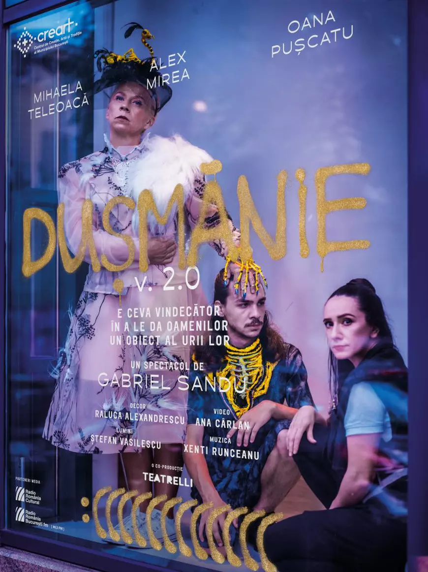 Este istoria manipulată în funcție de cine spune povestea? „Dușmănie v.2.0”, o piesă de teatru despre cum se naște ura dintre oameni 