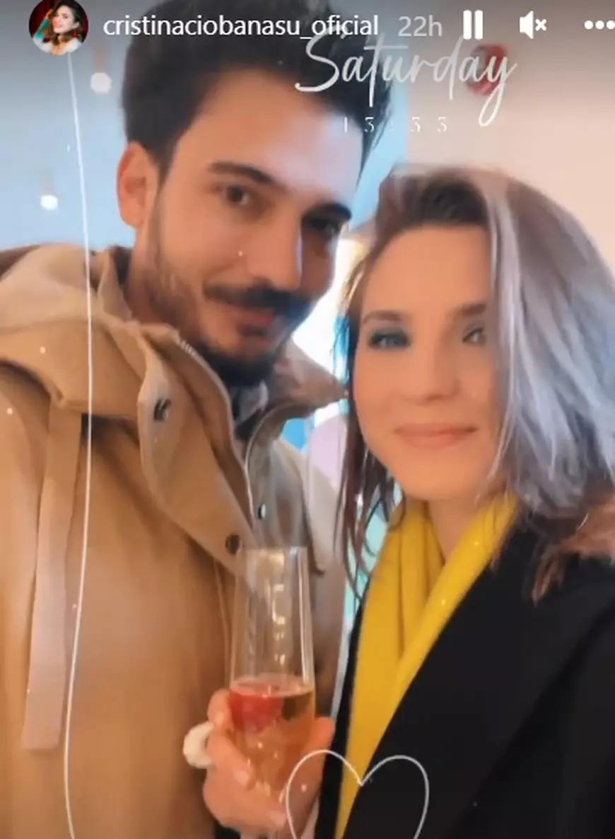 Cum s-a afișat Cristina Ciobănașu cu iubitul, după ce Vlad Gherman a recunoscut relația cu Oana Moșneagu. Actrița e îndrăgostită