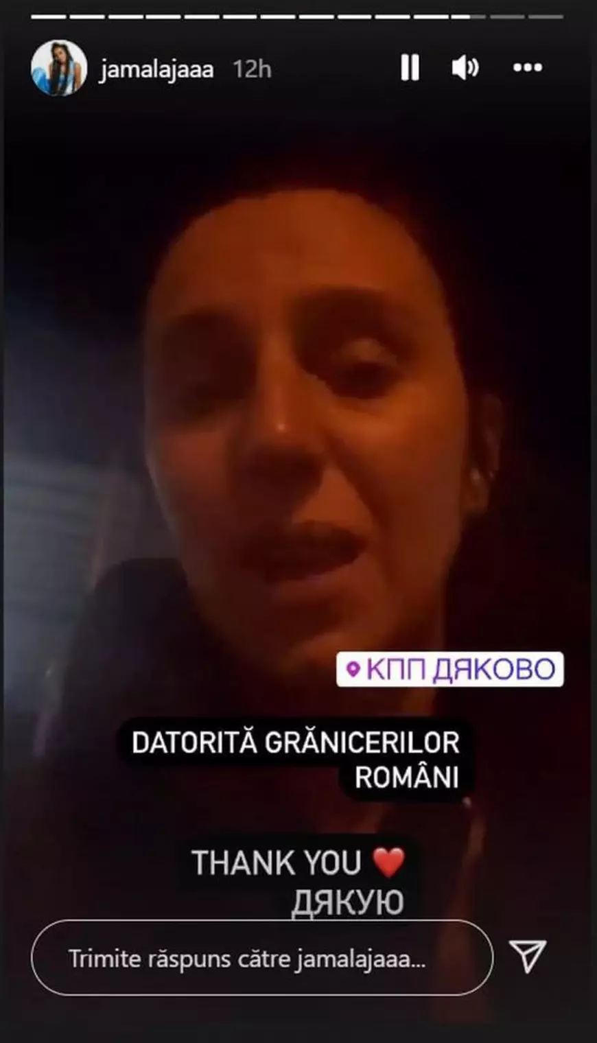 Jamala, câștigătoarea Eurovision 2016, s-a refugiat în România. A trecut granița împreună cu cei doi copii mici, în timp ce soțul s-a întors la Kiev