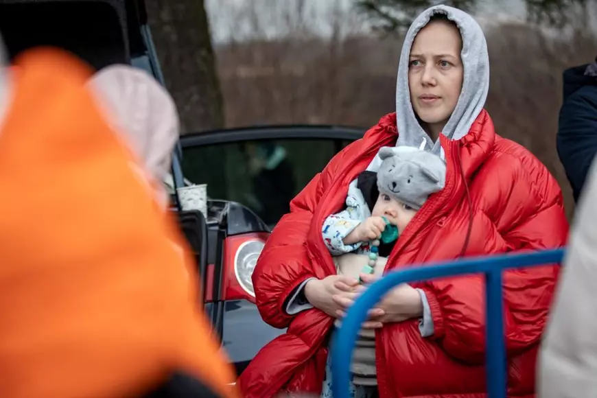 Copiii războiului. Imagini emoționante surprinse de fotoreporterul Libertatea la Vama Siret