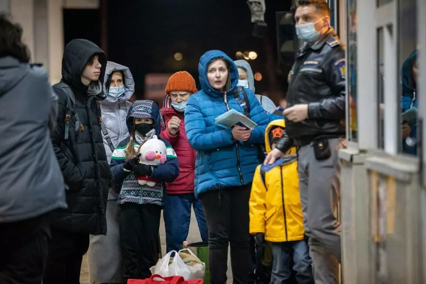 Copiii războiului. Imagini emoționante surprinse de fotoreporterul Libertatea la Vama Siret