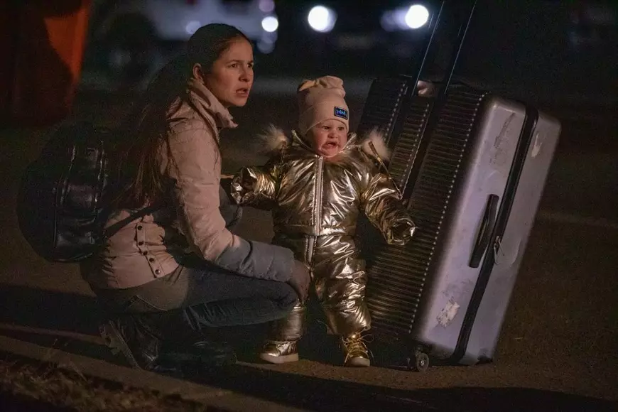 Copiii războiului. Imagini emoționante surprinse de fotoreporterul Libertatea la Vama Siret