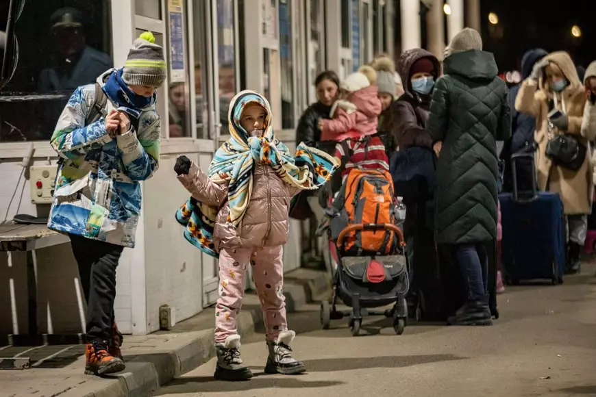 Copiii războiului. Imagini emoționante surprinse de fotoreporterul Libertatea la Vama Siret