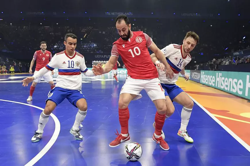 Meciul de dinaintea posibilei furtuni. Cum e văzută în Ucraina semifinala Europeanului de futsal contra Rusiei