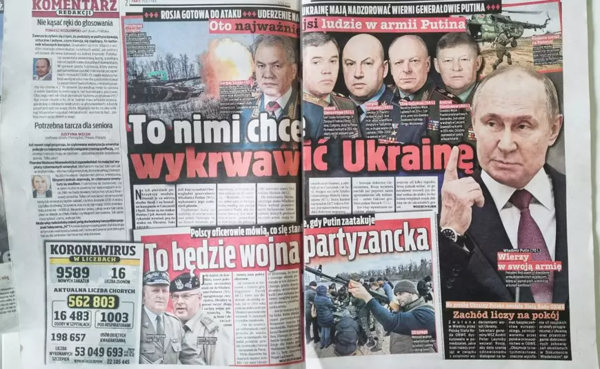Corespondență din Polonia. „Câți ucraineni mai trebuie să moară pentru ca SUA și UE să introducă sancțiuni dure contra Rusiei?”, titrează ziarul bisericii catolice
