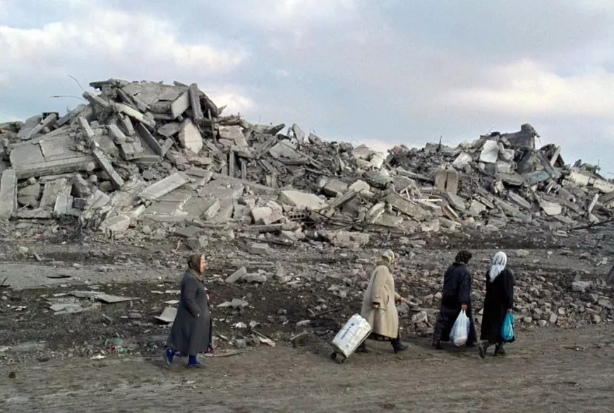 Celelalte războaie ale lui Putin. Groznîi, Alep, orașe devastate de armata Rusiei, oferă un tipar sumbru pentru ofensiva din Ucraina