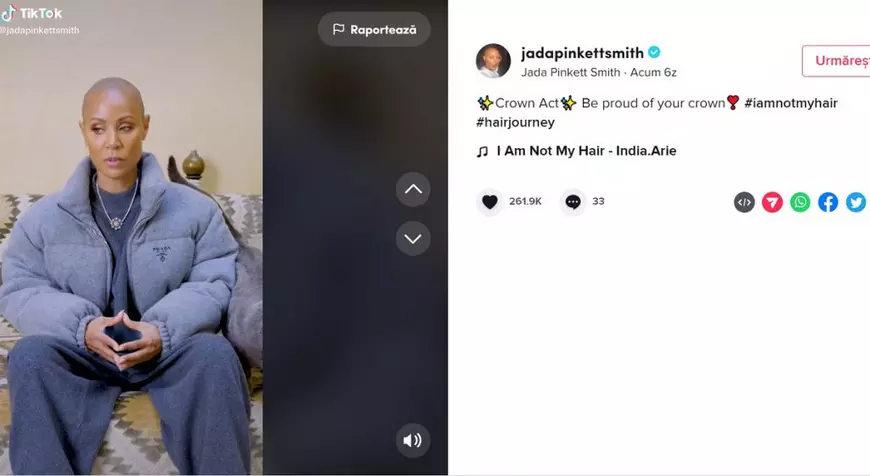 Ce a spus Jada Pinkett Smith despre boala ei înainte cu o săptămână de incidentul de la Oscar. Actrița suferă de alopecie