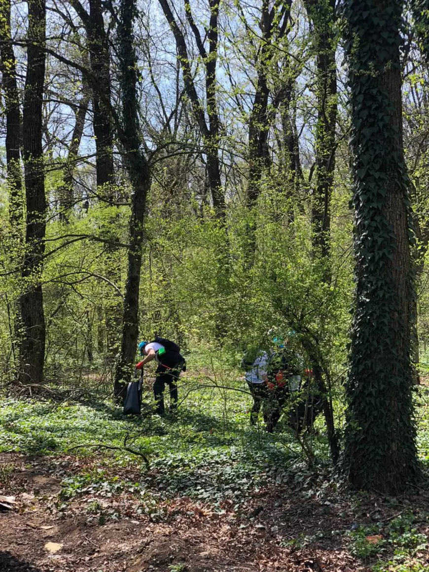 Peste 100 de saci menajeri cu deșeuri au fost colectați vineri, din nordul Capitalei - o inițiativă Sarantis România împreună cu Let’s Do It Romania