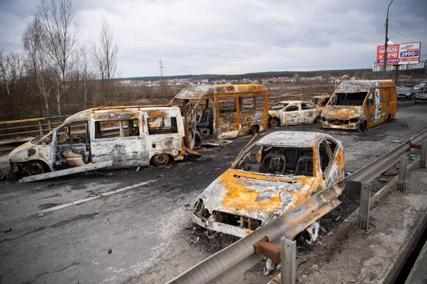 100 de zile de război în Ucraina, în imagini. Mii de oameni uciși, orașe distruse și milioane de persoane refugiate