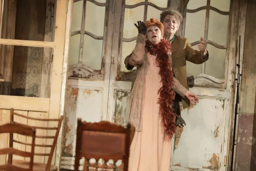 „Scaunele”, cu Oana Pellea. Foto: FITS