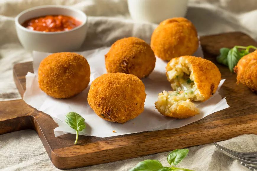 Arancini - traditional food from Sicily