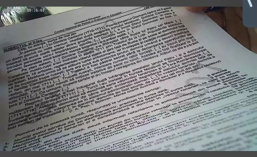 Subiecte BAC Istorie 2022. Ce le-a picat elevilor la proba obligatorie a profilului la Bacalaureat