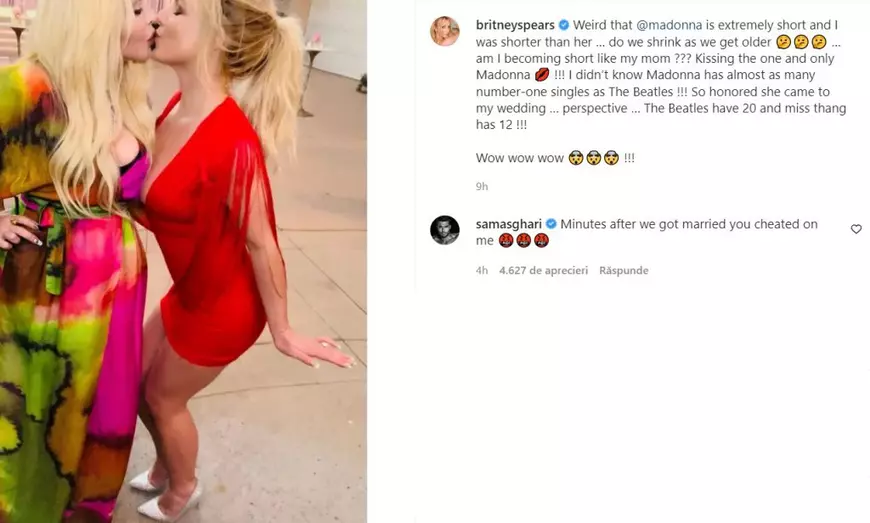 Gluma neașteptată pe care Sam Asghari a făcut-o la scurt timp după nunta cu Britney Spears: „La câteva minute după ce ne-am căsătorit, tu m-ai înșelat”