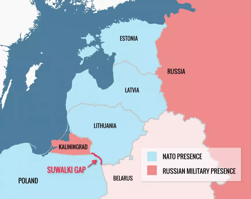 Coridorul Suwalki, „cel mai periculos loc din Europa”. În cazul unui război Rusia-NATO, acesta ar fi primul punct de conflict