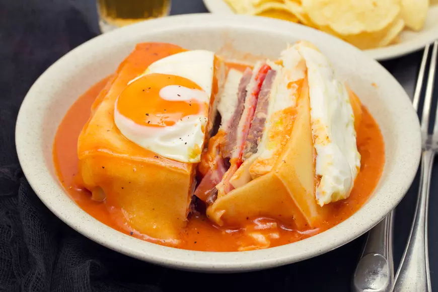 Food you must try in Portugal - Francesinha  