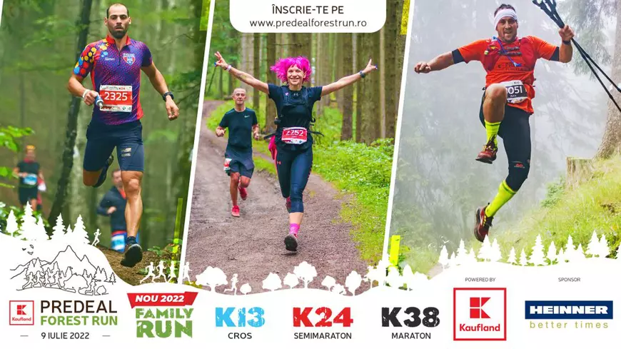Noutati la cea de-a treia editie Predeal Forest Run din 9 iulie 2022
