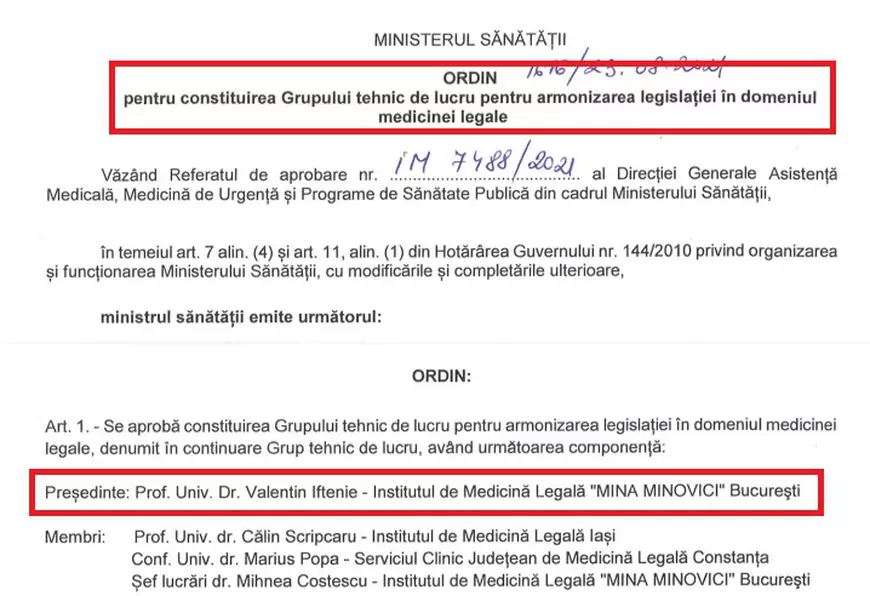 Ce răspunde șeful INML după ce mai mulți legiști s-au plâns la Ministerul Sănătății de probleme și cum explică tergiversarea expertizelor