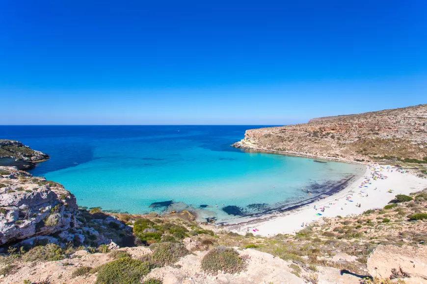 Insule din Italia  - Lampedusa