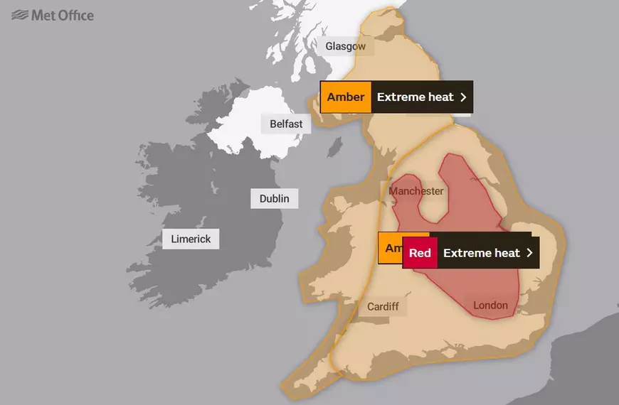 Val de caniculă extremă în Europa. Franța și Marea Britanie așteaptă temperaturi record
