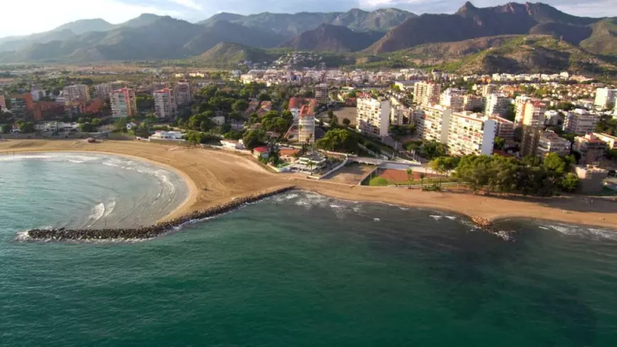 Plaja Benicassim, Spania