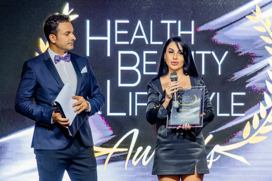 Adriana Ticu a primit, în cadrul galei Health, Beauty & Lifestyle Awards, premiul pentru ,,Performanță în Realizarea Cursurilor de Înfrumusețare" – ADIT CENTRU DE INSTRUIRE MOLDOVA