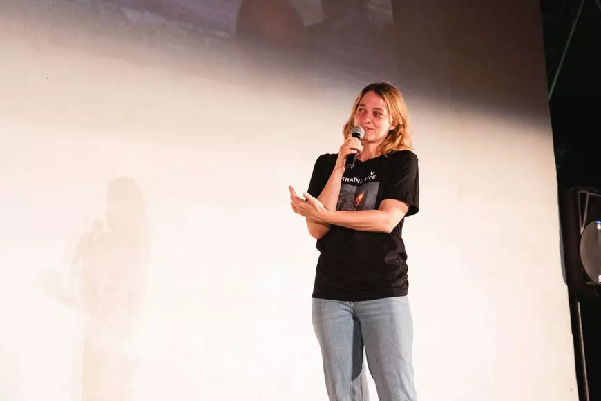 Rita Burkovska la festivalul Anonimul 2022