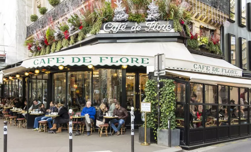 Cafenele celebre din Paris - Café De Flore