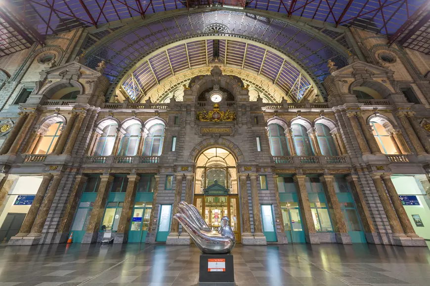 Cele mai frumoase gări din Europa-Antwerpen-Centraal Station - Belgia