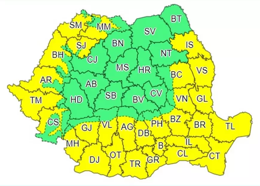 Val de căldură în România, anunțat de meteorologi. Cât va ține și care sunt zonele vizate