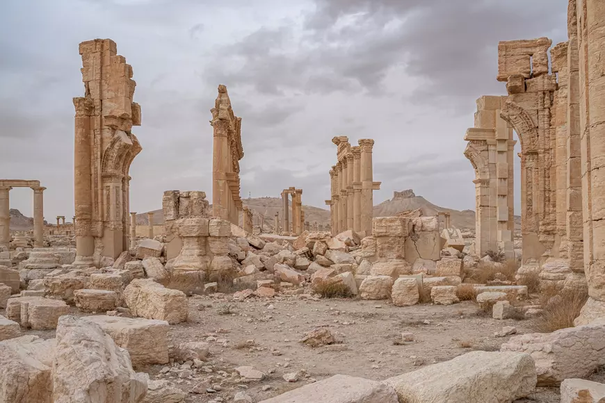 Monuments historiques détruits par l'homme - le temple de Palmyre