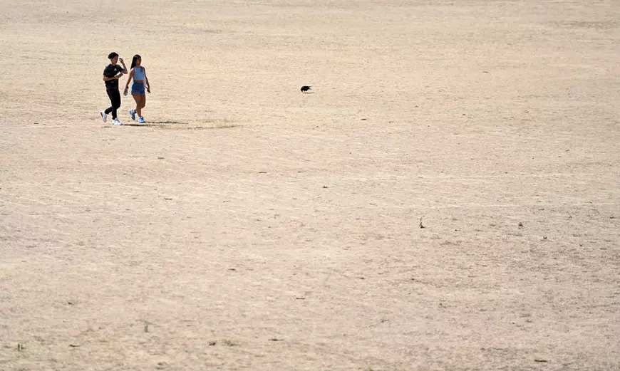 Imaginile secetei care afectează Europa. Râuri secate și culturi agricole compromise