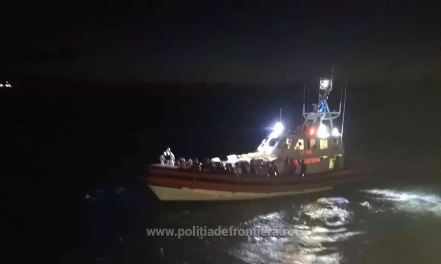 147 de oameni de pe un iaht avariat, salvați din largul Mediteranei de Garda de Coastă Constanța