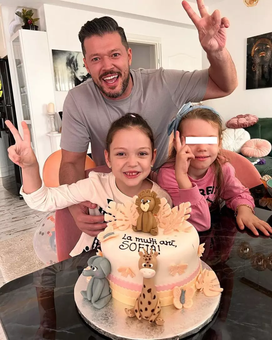 Motivul pentru care Victor Slav nu a fost la petrecerea fetiței lui și a Biancăi Drăgușanu: „Nu vreau să justific”. Gabi Bădălău a participat