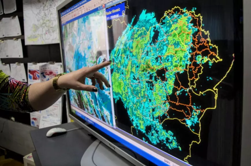 Harta radar a României
