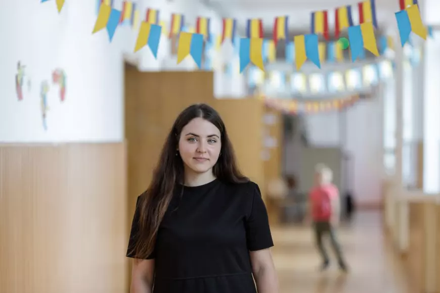 Prima zi de școală pentru copiii refugiați în România. Visul unui băiat de clasa întâi: „Vreau să fiu președintele Ucrainei”