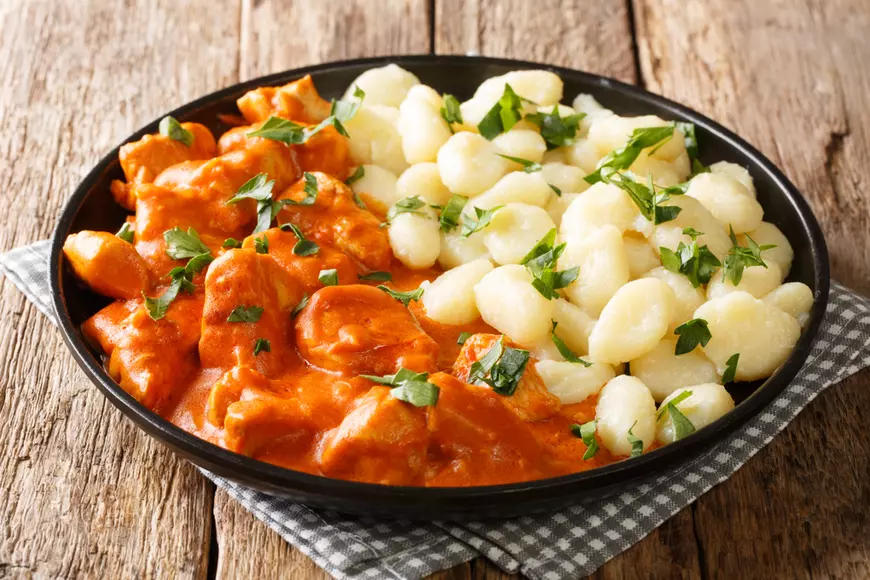 Hungarian dishes - chicken stew
