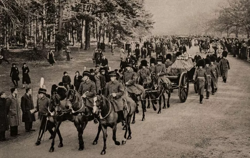 Înmormântarea reginei Elisabeta a II-a. Cum s-a transformat protocolul pentru funeraliile regale britanice în ultimul secol