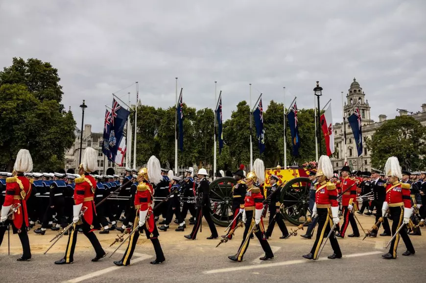 15 imagini memorabile de la înmormântarea reginei Elisabeta a II-a, ziua în care un Regat și-a plâns suverana