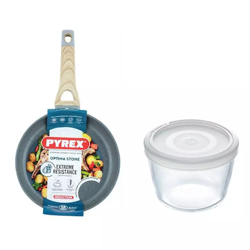 Articole de bucătărie și de servire sub 120 de lei, în oferta eMAG de astăzi, 9 septembrie - Tigaie Pyrex Optima