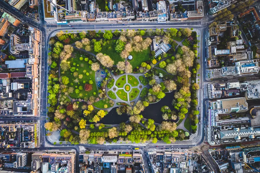 Locuri de vizitat și obiective turistice în Dublin - St. Stephen's Green