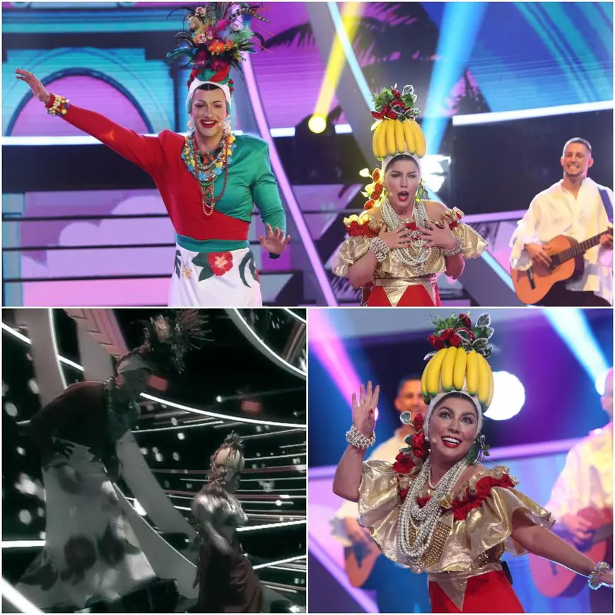 Jo și Liviu Teodorescu au câștigat cea de-a cincea gală „Te cunosc de undeva”. Rochia artistei a crăpat chiar în timpul momentului, în fața tuturor