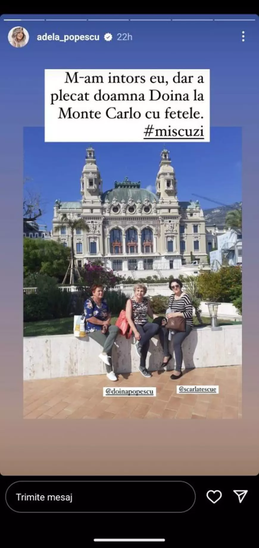 Adela Popescu s-a întors acasă, după ce filmările la „Sunt celebru, scoate-mă de aici!” s-au încheiat. Surpriza de care a avut parte în România