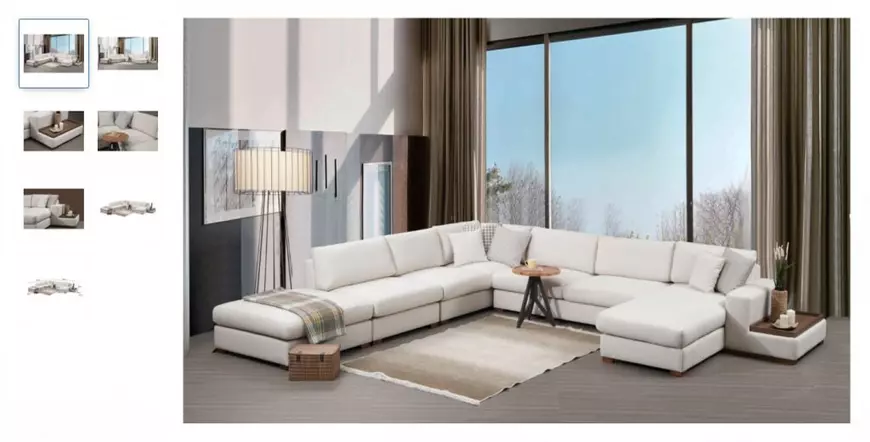 Colțare pentru living - Colţar modular Atelier del Sofa Loop