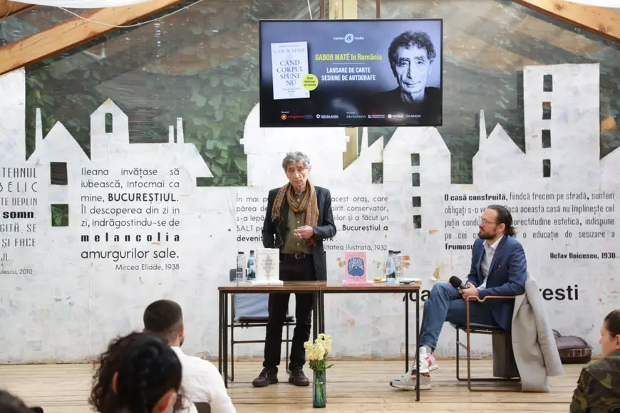 Când e stresul bun, ce înseamnă furia sănătoasă și ce putem să-i spunem unui dependent care nu vrea ajutor. Sfaturile celebrului psiholog Gabor Maté, aflat la București