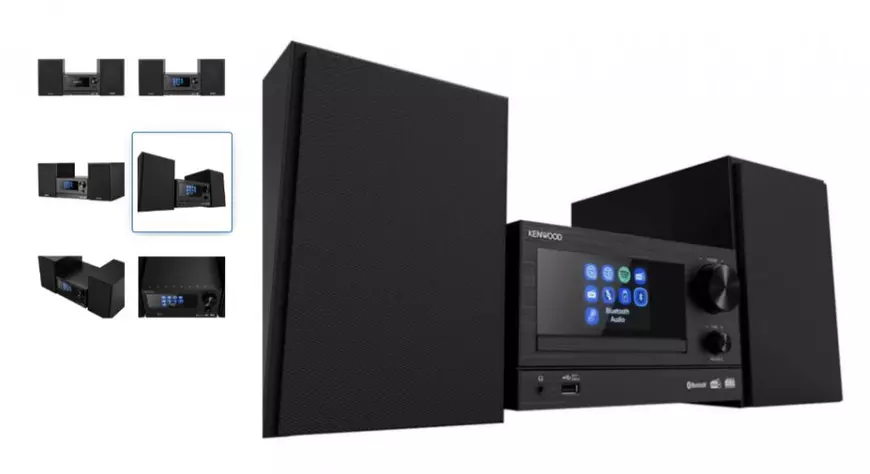 Sistem audio Kenwood M7000SB, Bluetooth, Internet Radio