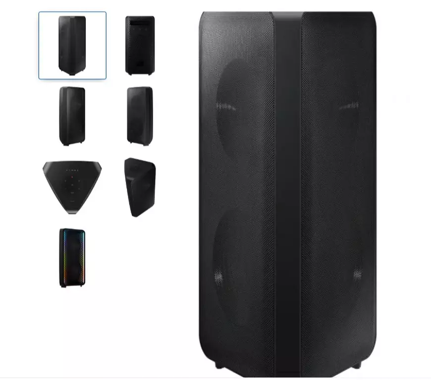 Sistem audio Samsung MX-ST50B/EN, 240 W, Karaoke Mode, Party Lighting, IPX5, Negru.