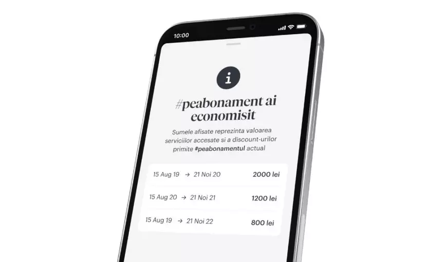 Primul abonament medical care îți arată cât ai economisit!