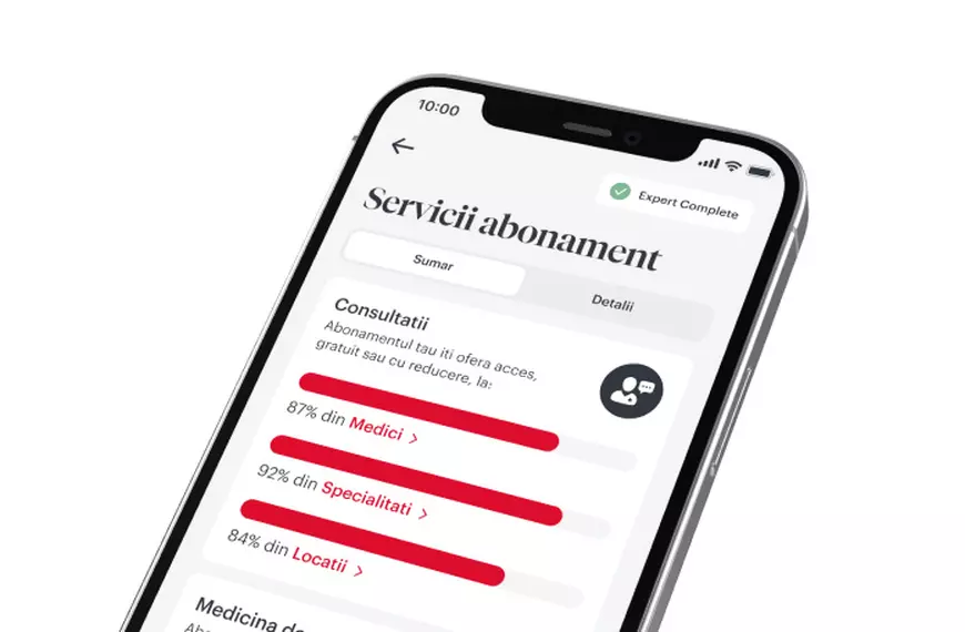 Primul abonament medical care îți arată cât ai economisit!